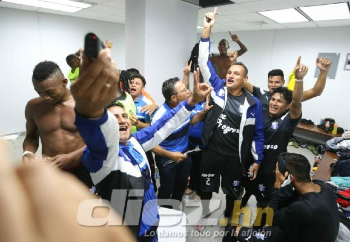 ¡Júbilo, lágrimas y 'marihuana'! El emotivo festejo del Honduras por llegar a la final