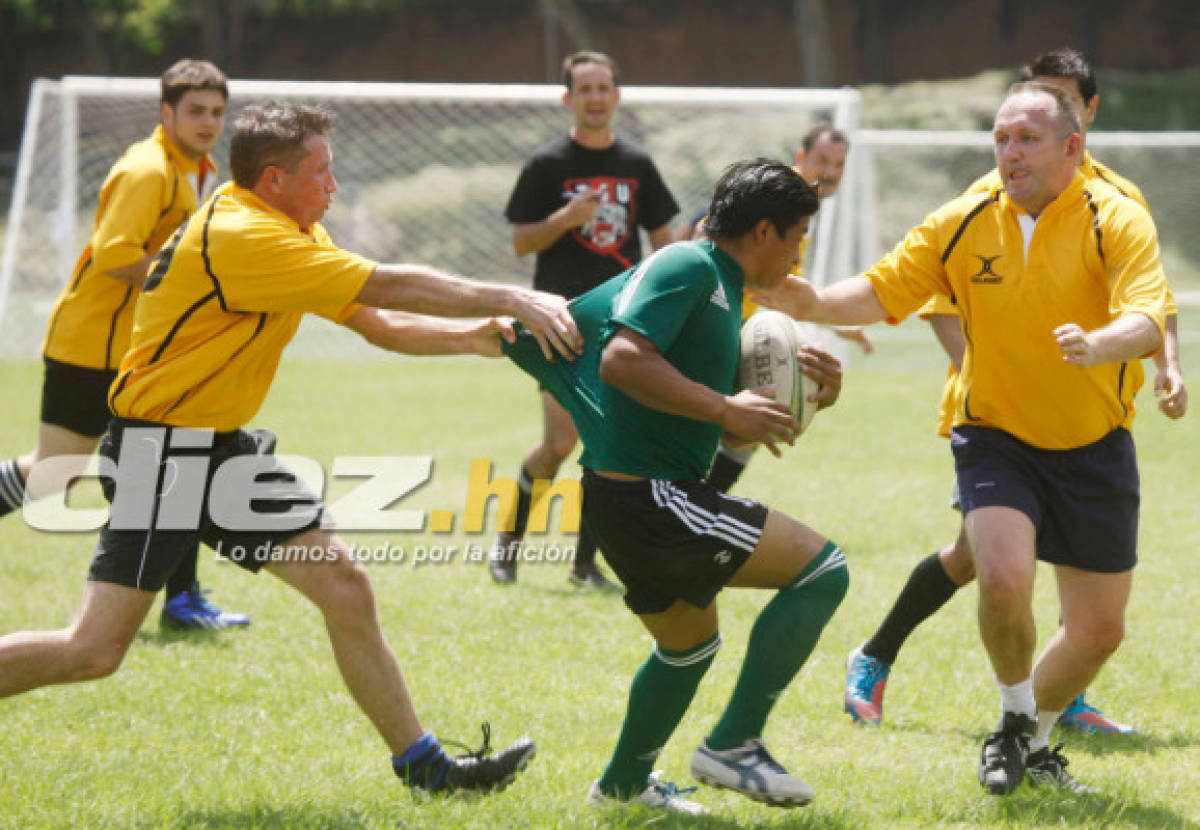 El rugby, un deporte que crece en Honduras