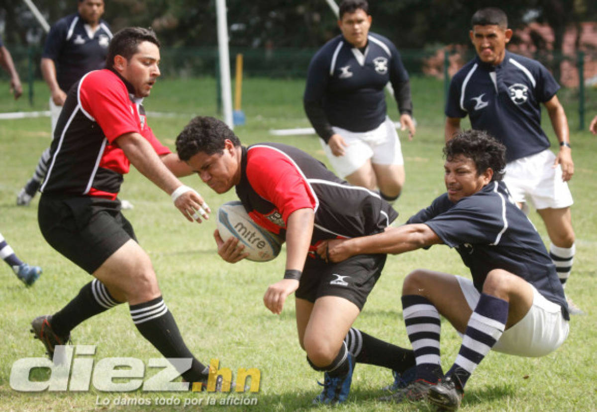 El rugby, un deporte que crece en Honduras