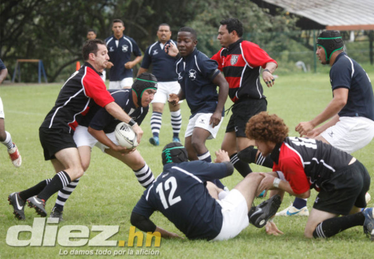 El rugby, un deporte que crece en Honduras