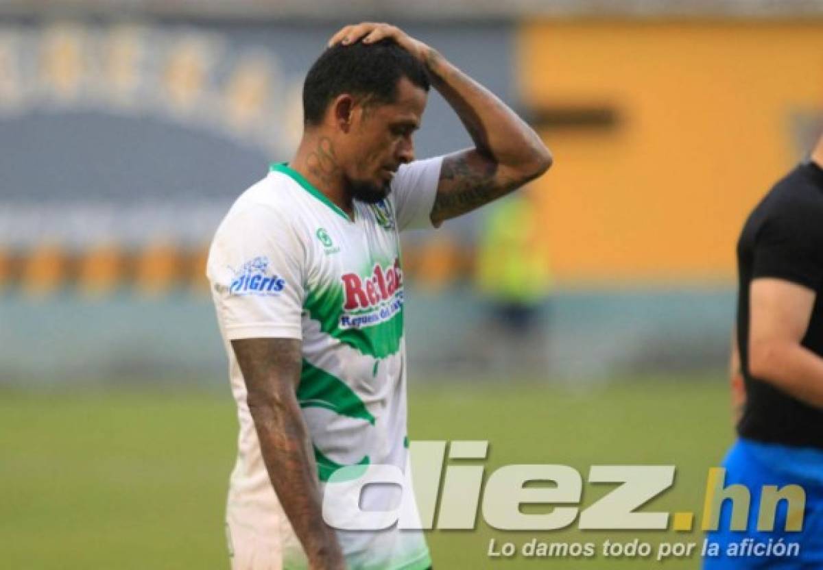 ¡Abatidos! La tristeza de los jugadores del Juticalpa y Wilmer Cruz tras la derrota ante Motagua
