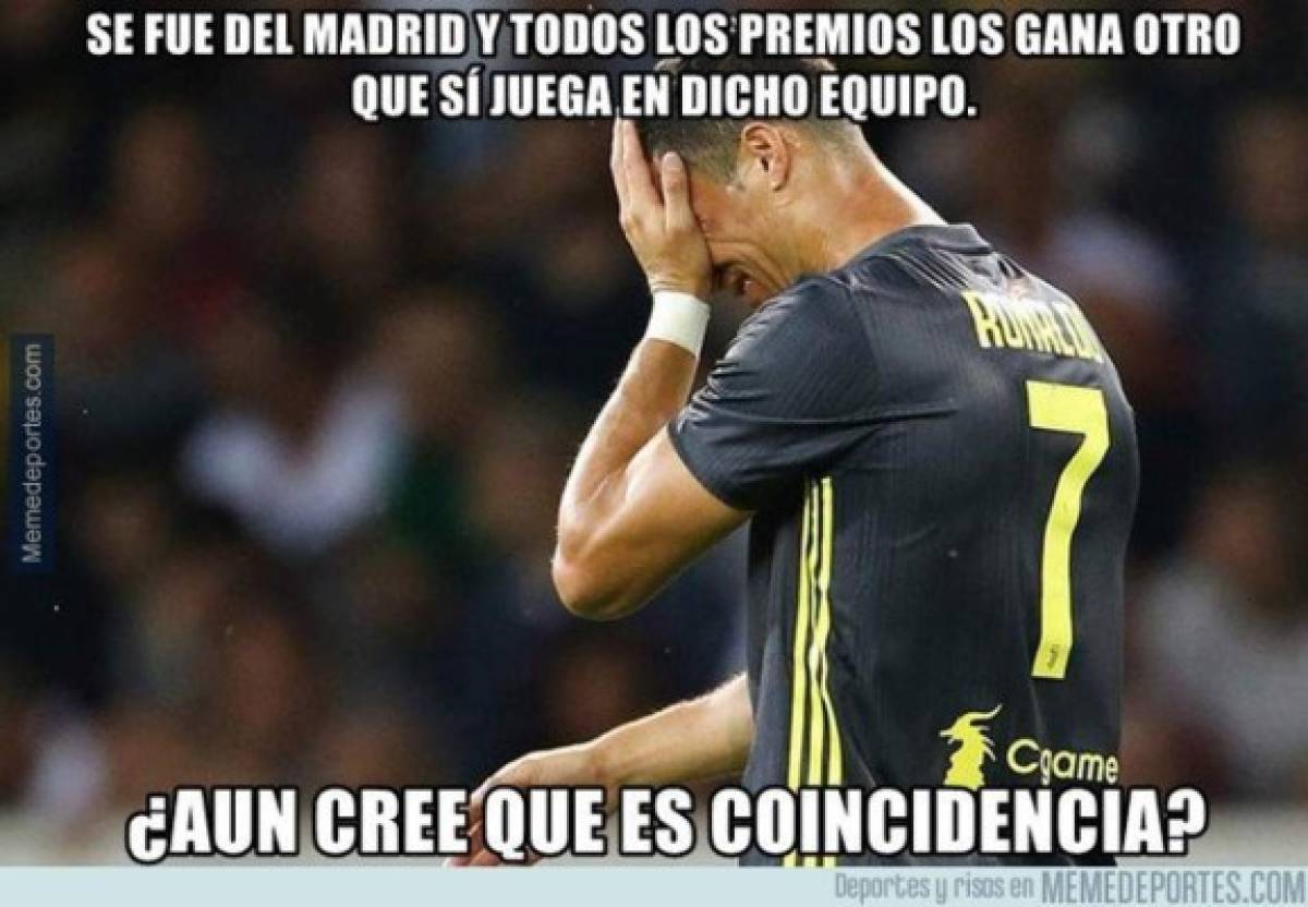 Memes: Destruyen a Cristiano Ronaldo y Messi por el Balón de Oro conquitado por Modric