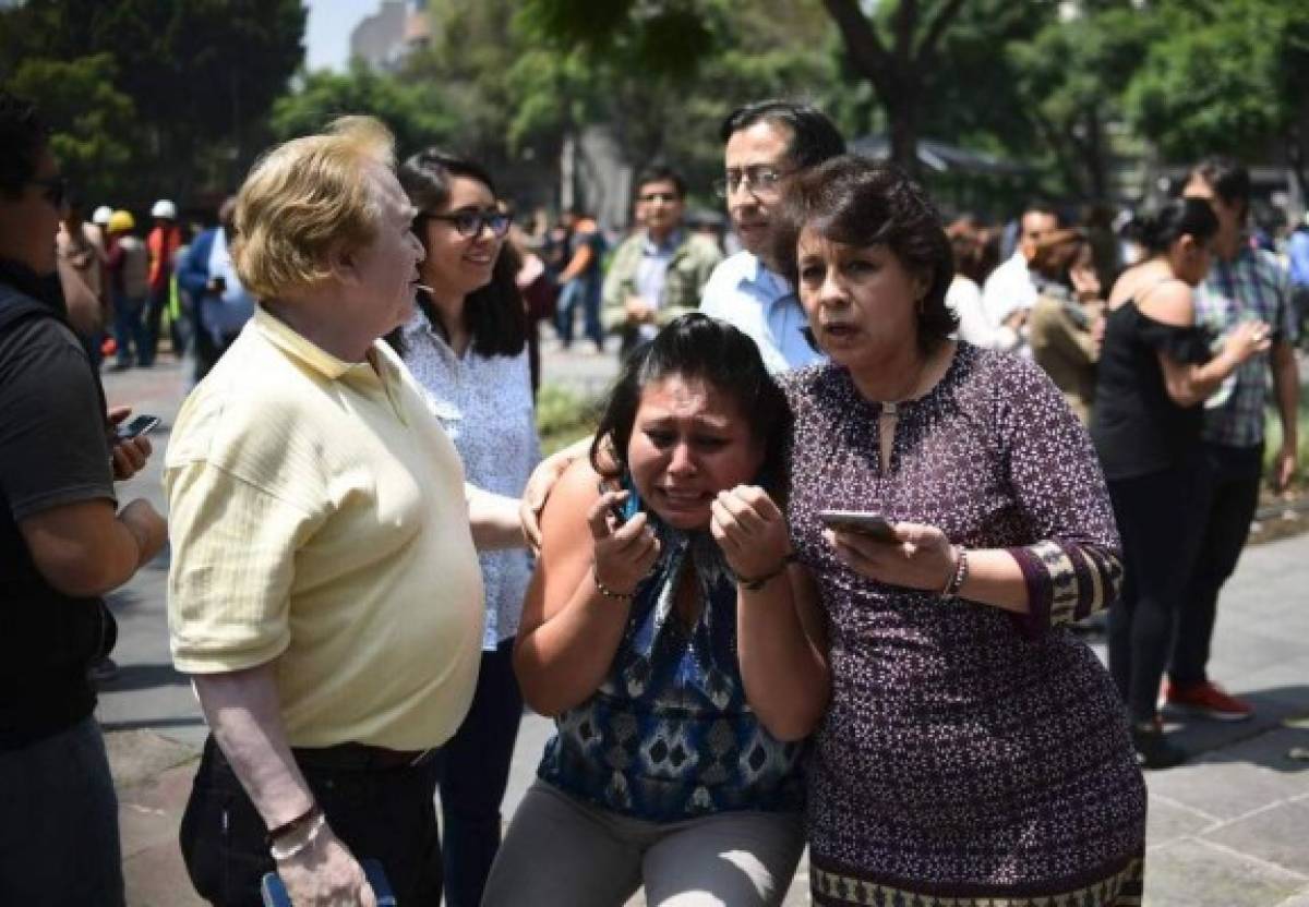 FOTOS: Las impactantes imágenes del terremoto que sacudió México