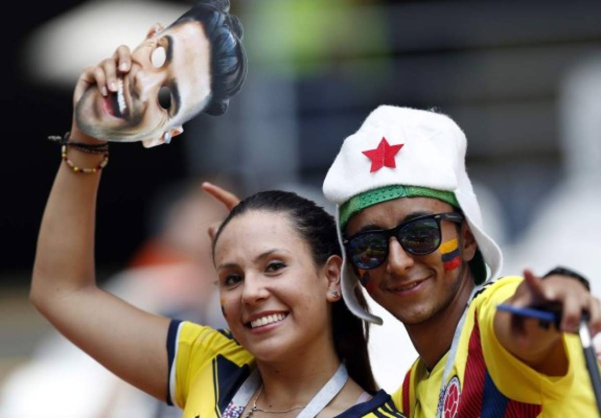 FOTOS: Las bellas chicas colombianas enamoran en el Mundial de Rusia
