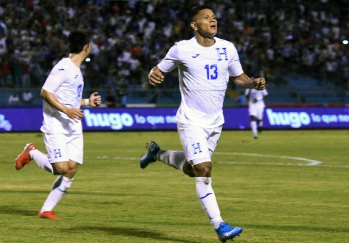 Honduras golea en el OlÃ­mpico a Trinidad y Tobago en la Liga de Naciones Concacaf- La SelecciÃ³n Nacional de Honduras goleÃ³ 4-0 a su similar de Trinidad & Tobago en el partido que se disputÃ³ en el estadio OlÃ­mpico de San Pedro Sula.- Al 19â² Bryan Moya anotÃ³ el segundo,