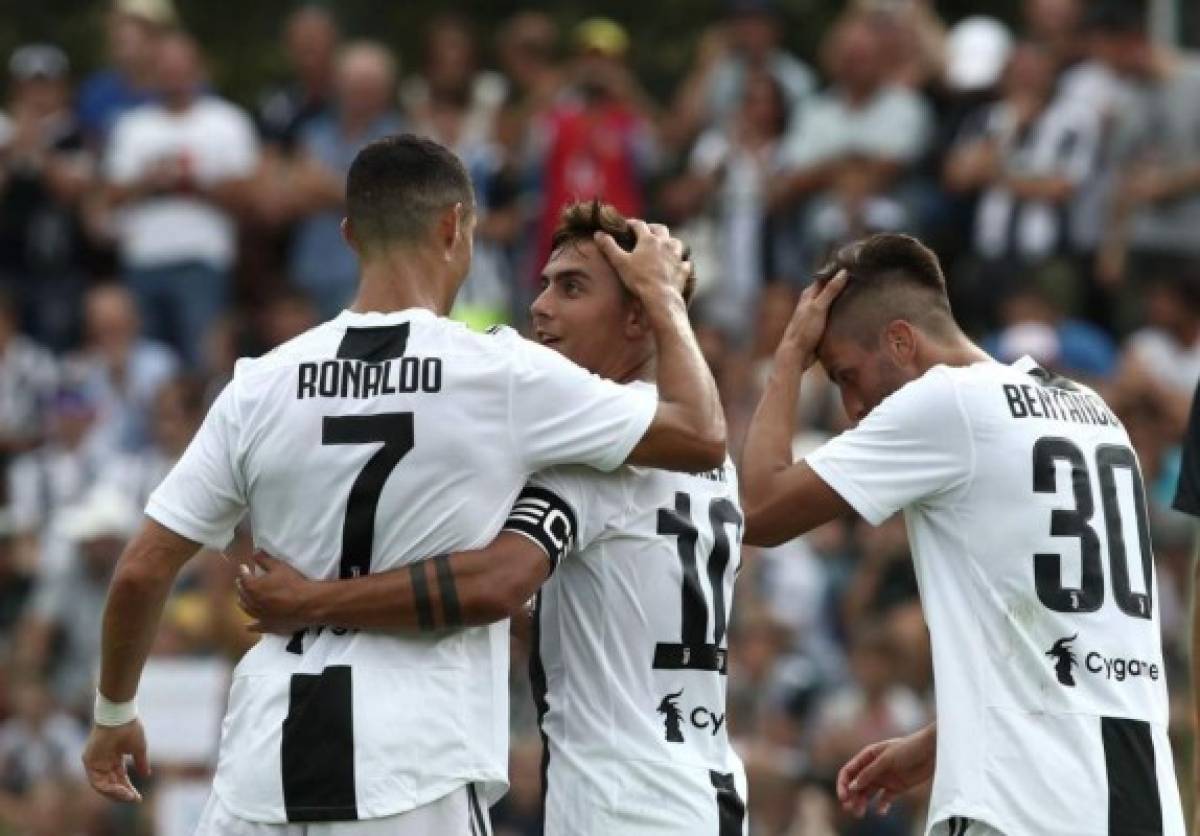 En fotos: Cristiano Ronaldo desata la locura tras anotar con la Juventus