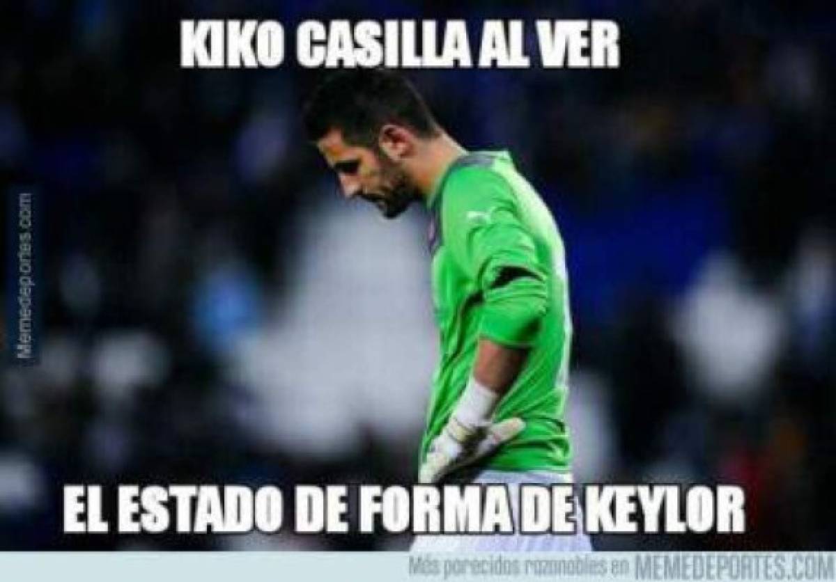 Keylor Navas no se ha escapado de los memes en el Real Madrid