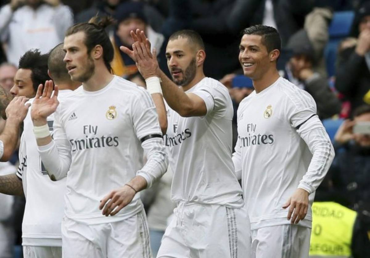 Real Madrid y la 'BBC' arrollan al Sporting Gijón en el Bernabéu