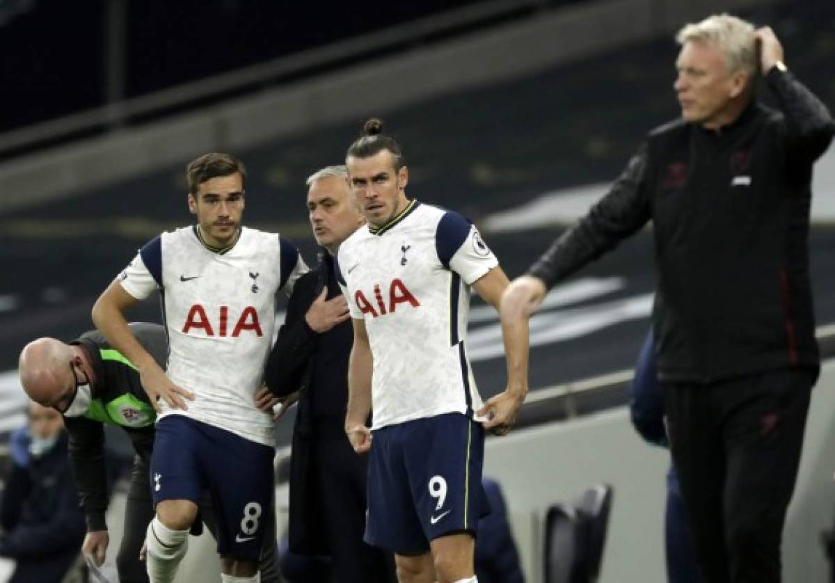 Super salto a lo CR7 y la charla con Mourinho: Así fue el 'amargo' debut de Bale con el Tottenham  