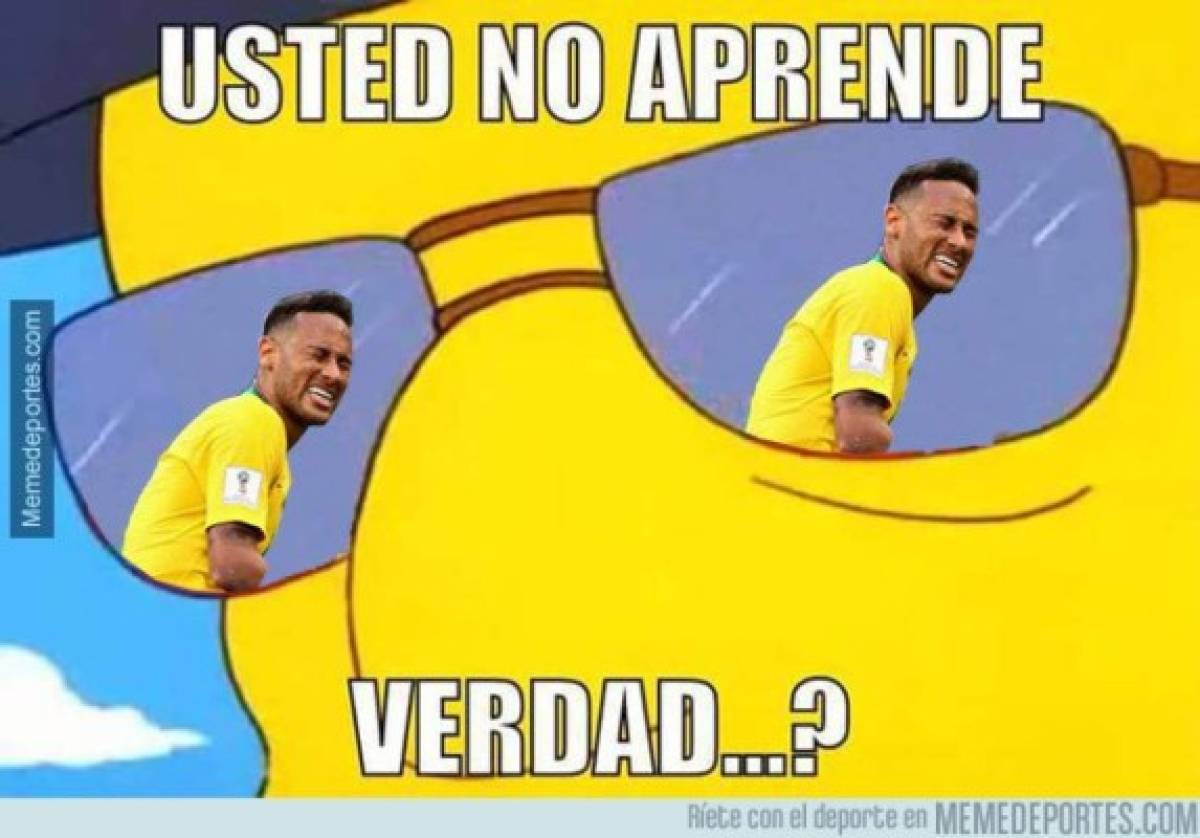 Más memes: Siguen las burlas contra Neymar y Brasil por la eliminación del Mundial