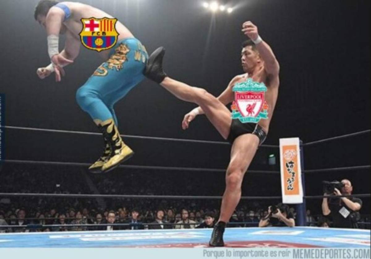 ¡Para morir de risa! Los otros memes que destruyen al Barcelona tras la debacle de Anfield  