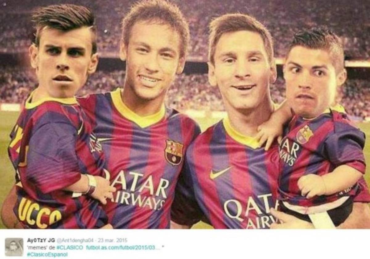 Los mejores memes históricos del clásico Barcelona-Real Madrid
