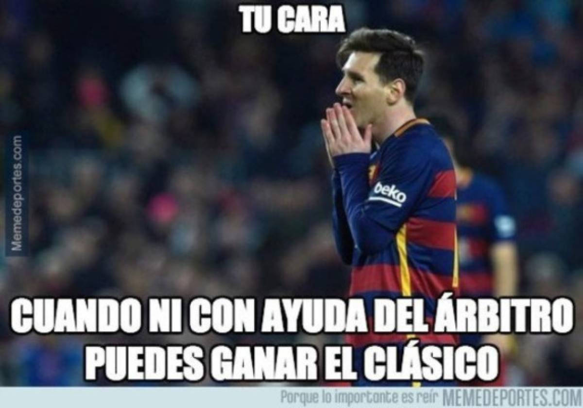 ¡Para morir de risa! Los memes del clásico Real Madrid-Barcelona más recordados