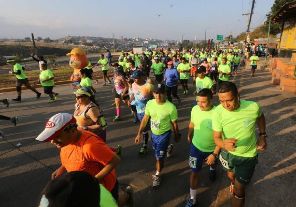 Las mejores Imagenes de la carrera Eco amistad Internacional en Santa Lucía Tegucigalpa