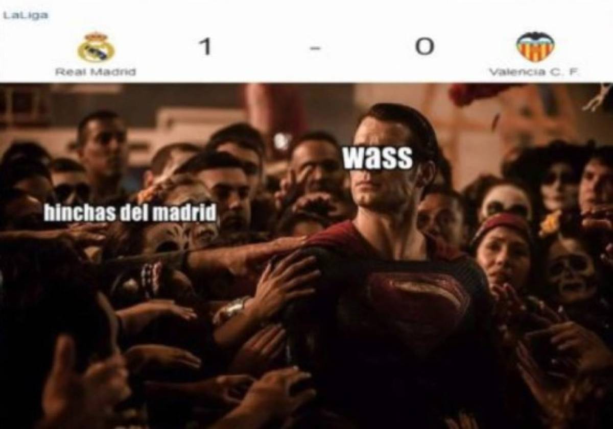 River se cuela en los memes del triunfo del Real Madrid sobre el Valencia