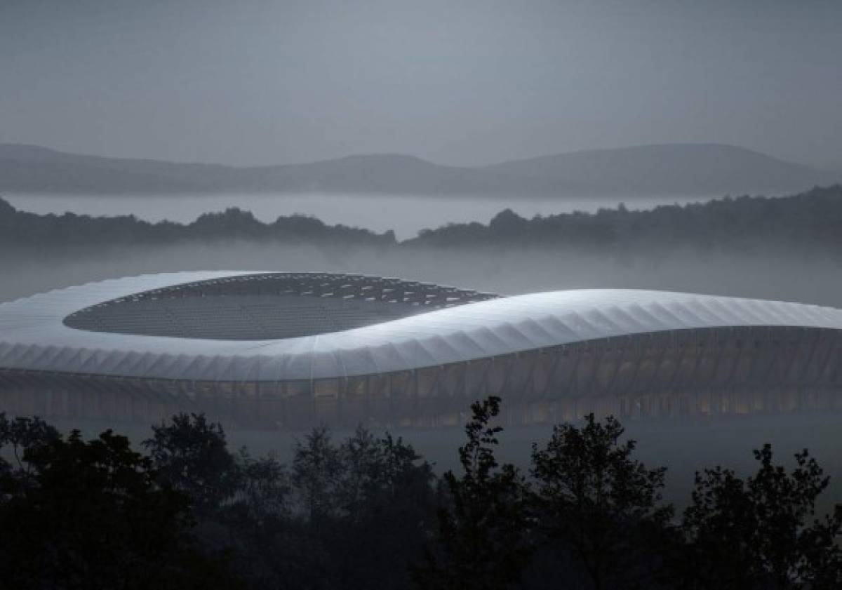 ¡Increíble! El espectacular estadio de madera que será construido por un equipo de Inglaterra