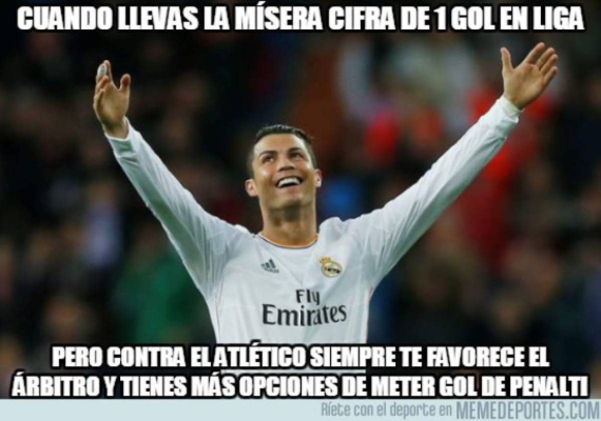 ¡Atlético, Cristiano y Real Madrid son cruelmente atacados con los memes!