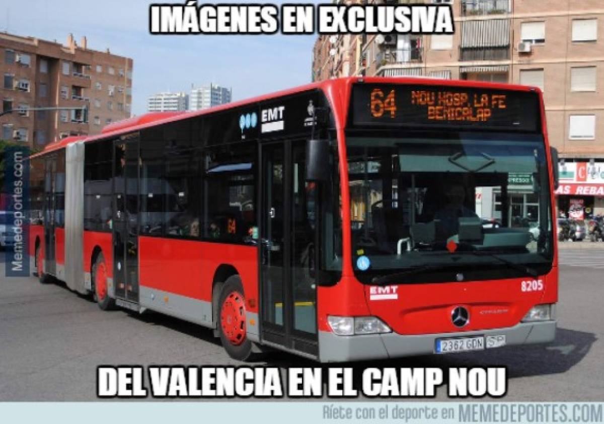 ¡Se acuerdan del Madrid! Los divertidos memes del triunfo del Barcelona sobre el Valencia