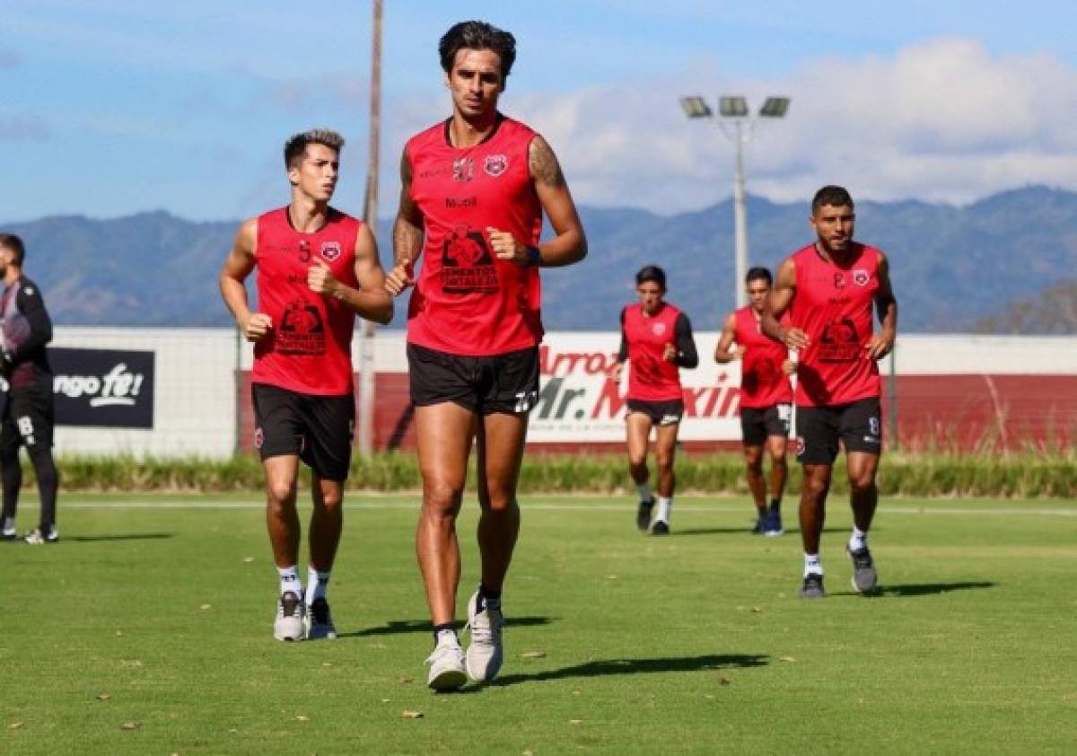 ¿Y Alex López? El poderoso y explosivo 11 del Alajuelense para echar a Olimpia de la Liga Concacaf