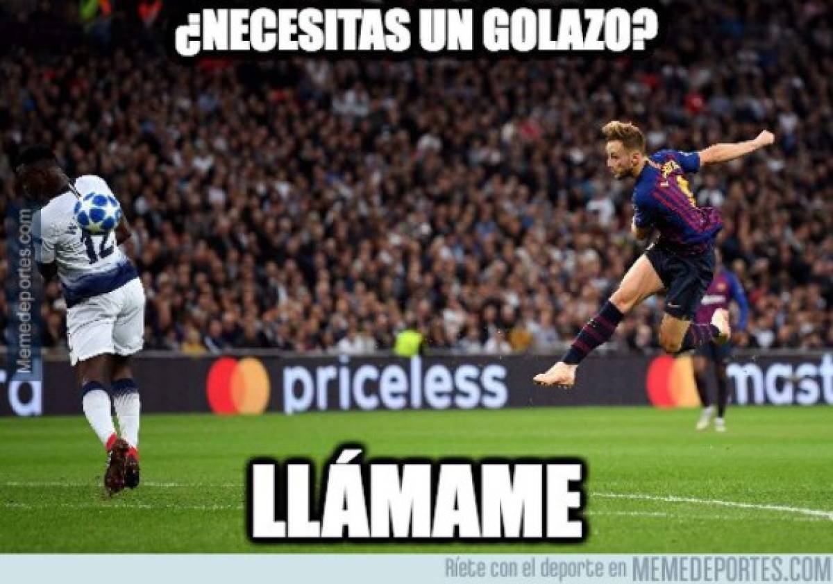 Locura de memes tras el triunfo del Barça sobre Tottenham en Champions