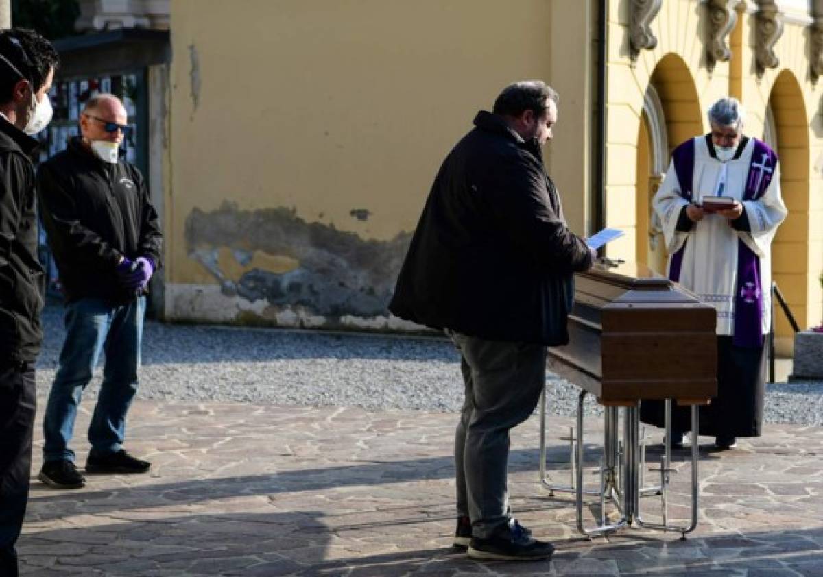 Las últimas imágenes de la tragedia que vive Italia ocasionada por el coronavirus