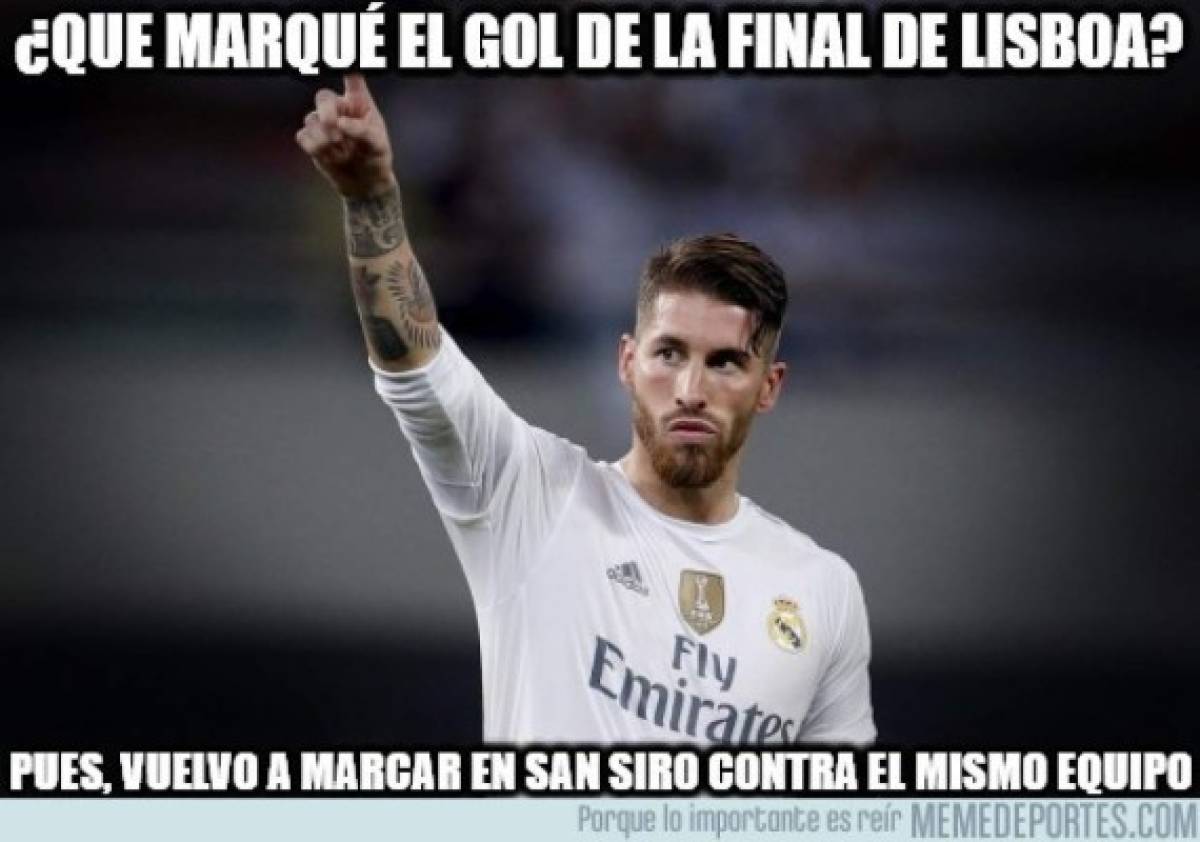 El gol de Sergio Ramos en fuera de lugar arrasa con los memes