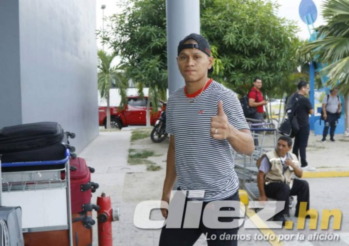 Con una visita sorpresiva: Emotiva despedida a Reinaldo Rueda, Elis y Chirinos en el aeropuerto