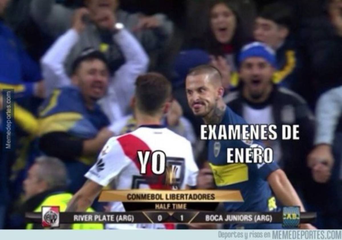 Los memes se burlan de Boca tras perder contra River en el Bernabeú