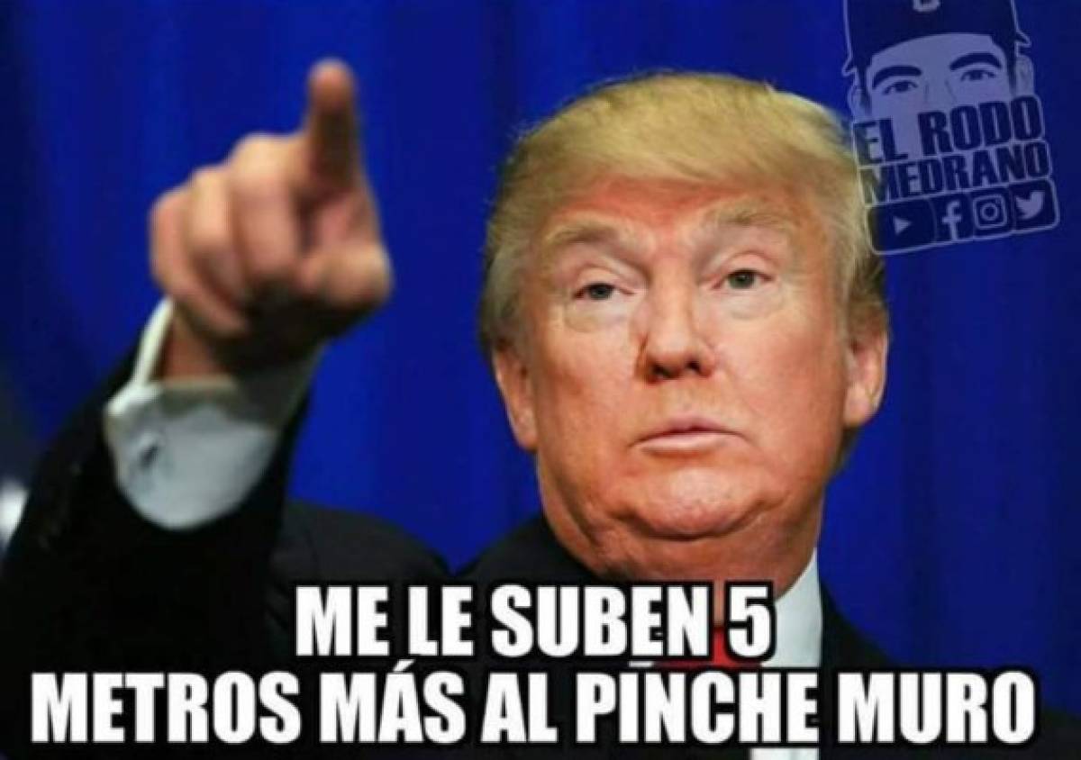 MEMES: Donald Trump, 'protagonista' y 'burla' tras el México-Estados Unidos