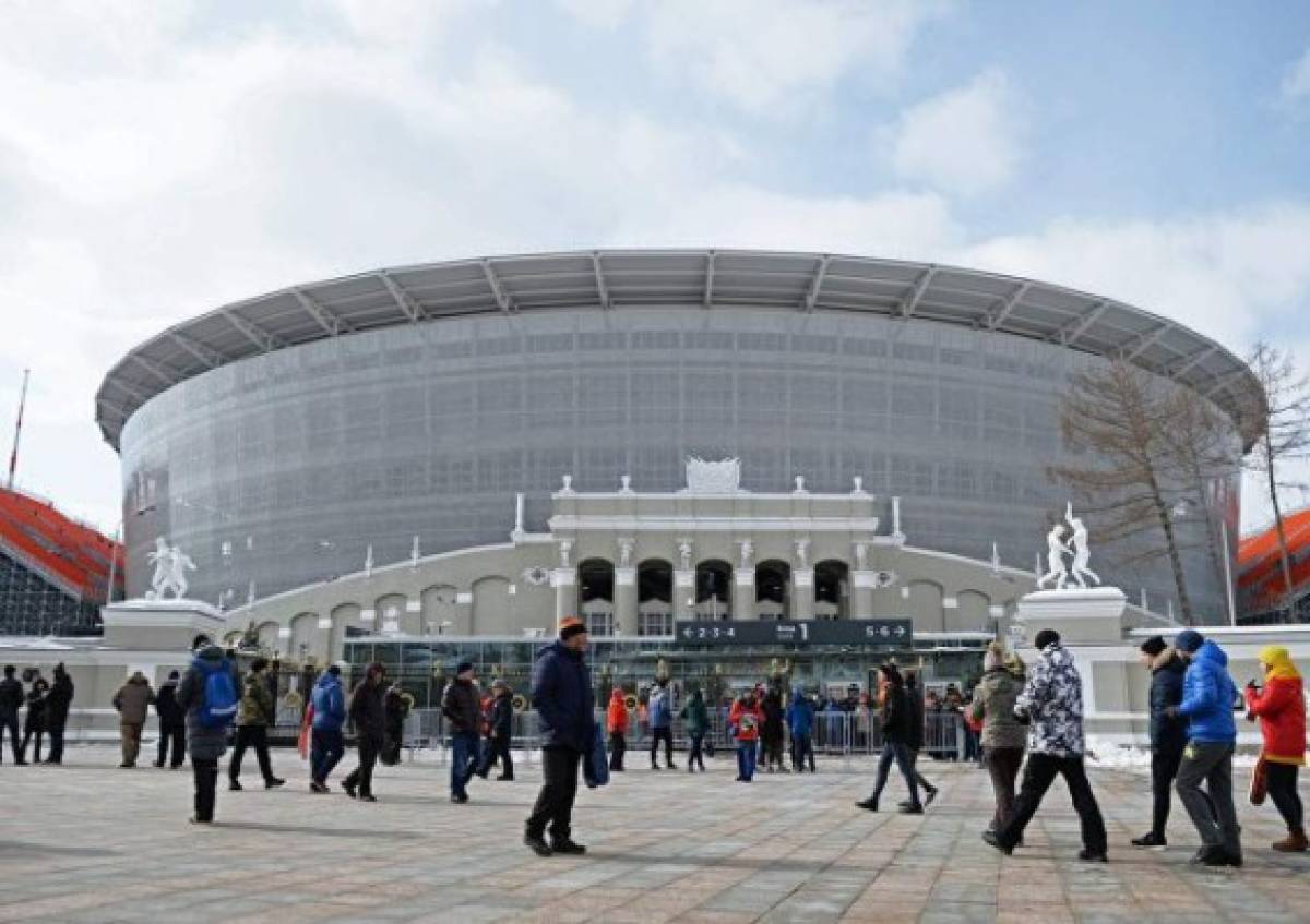 ¡Maravilloso! Se inauguró el Ekaterimburgo Arena, el estadio más raro del Mundial de Rusia