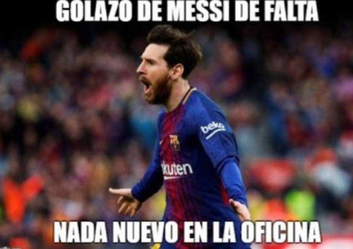 Messi, protagonista de los memes tras la goleada del Barcelona al Valladolid