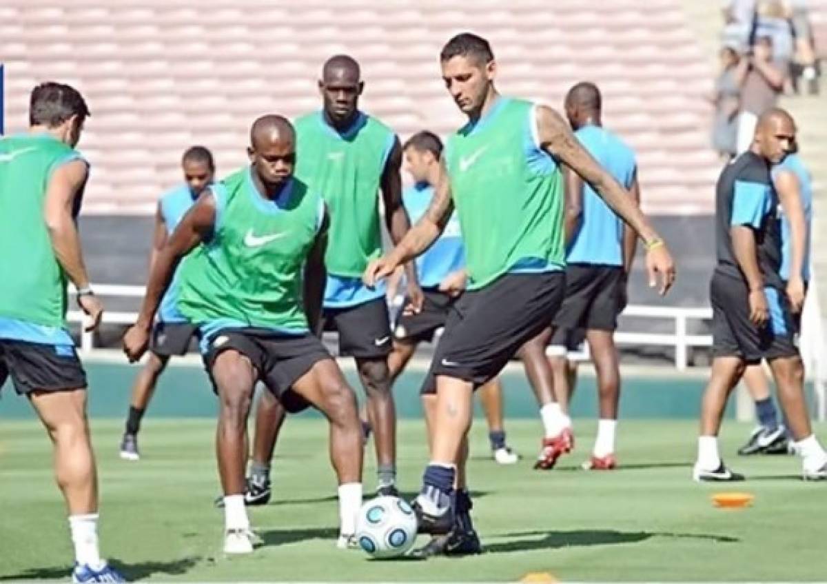 ¡Messi, Di María y Beckham! Jugadores hondureños que se han entrenado junto a grandes cracks