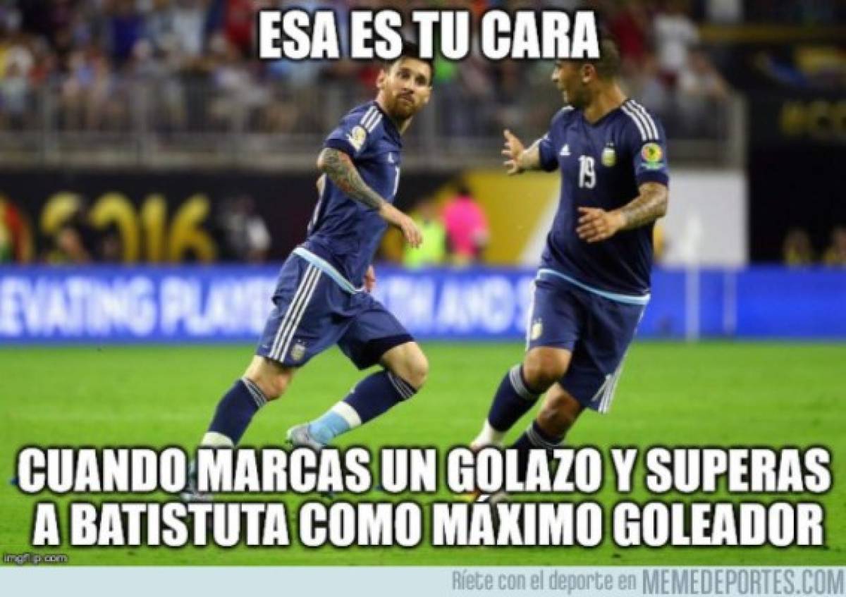 Los mejores memes de la goleada de Argentina a Estados Unidos en la Copa América