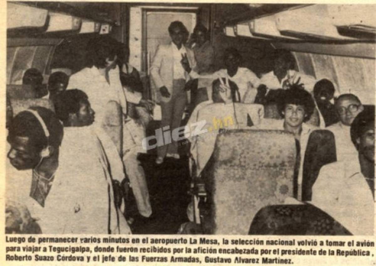 Publican foto inédita de seleccionados hondureños del 82 y otras imágenes que quizá no habías visto