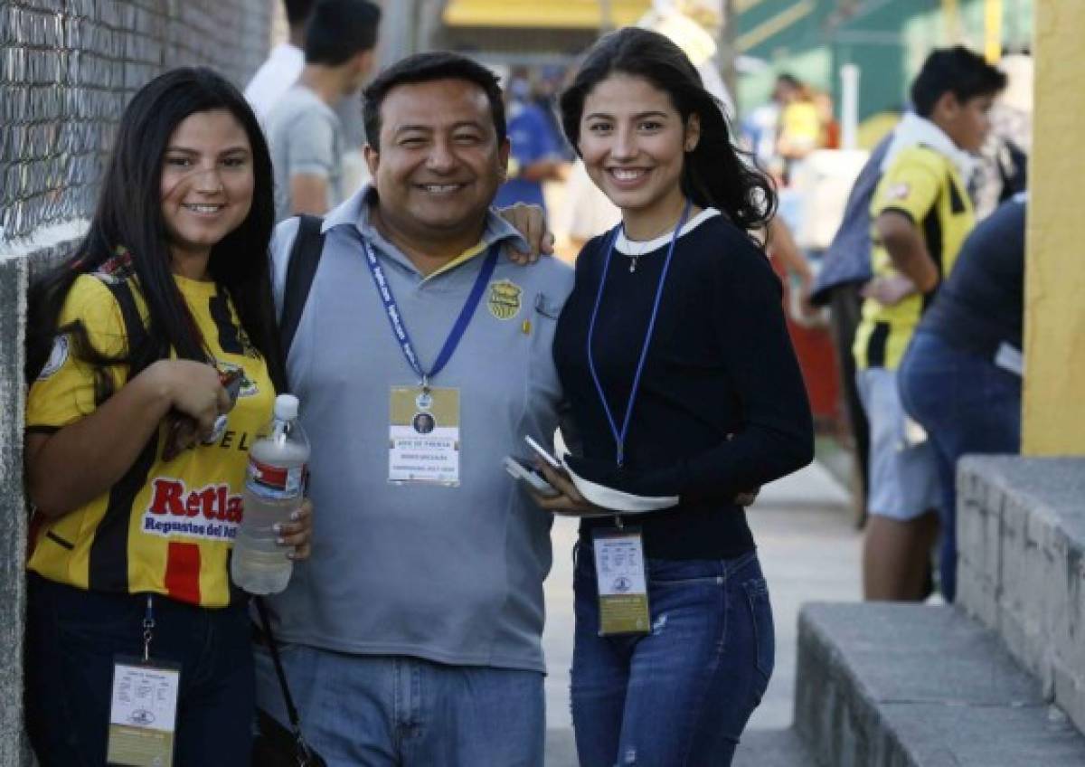 FOTOS: Las lindas chicas que eclipsaron en el juego Honduras-Real España