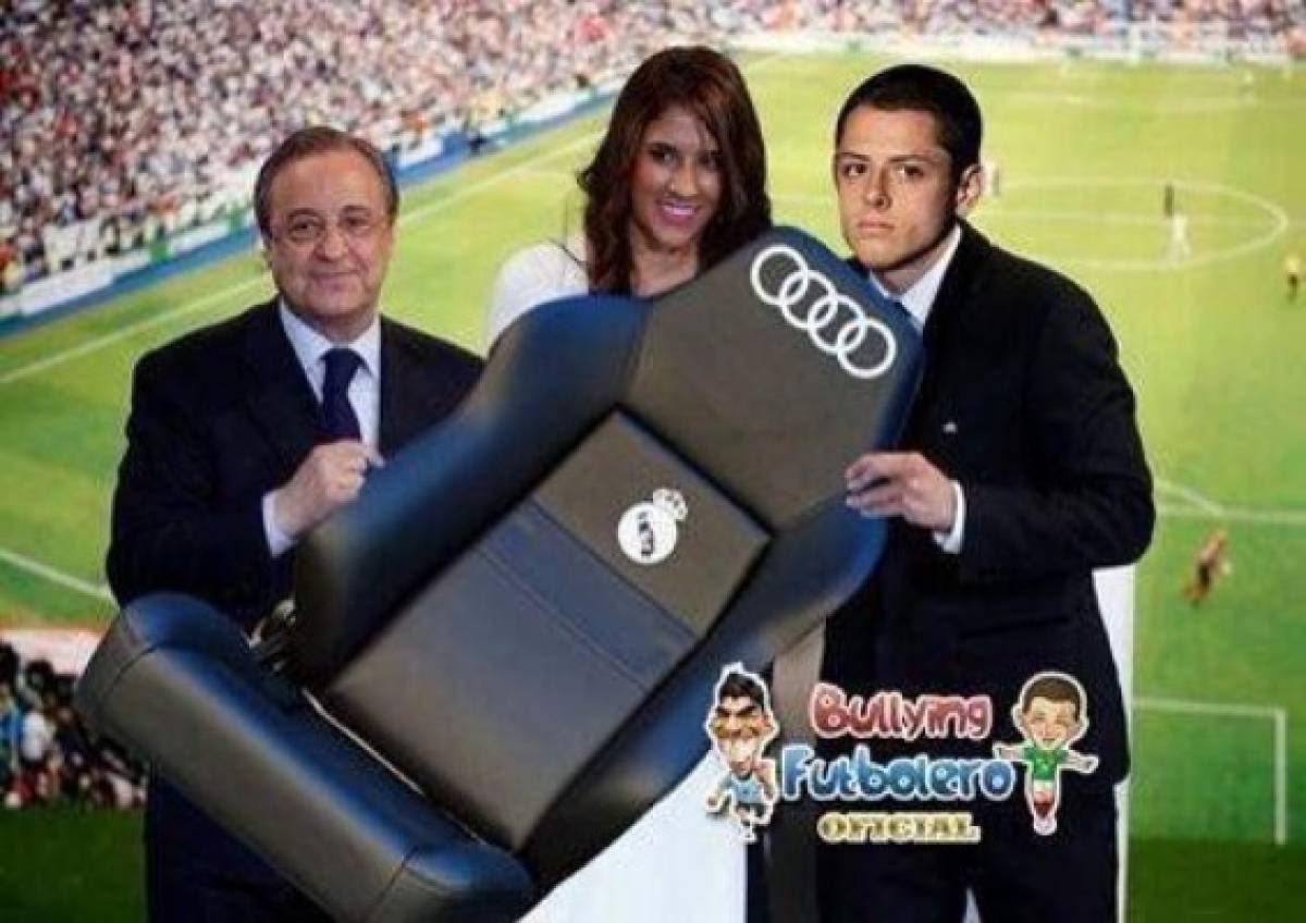 Aficionados se burlan de la llegada de Chicharito al Real Madrid