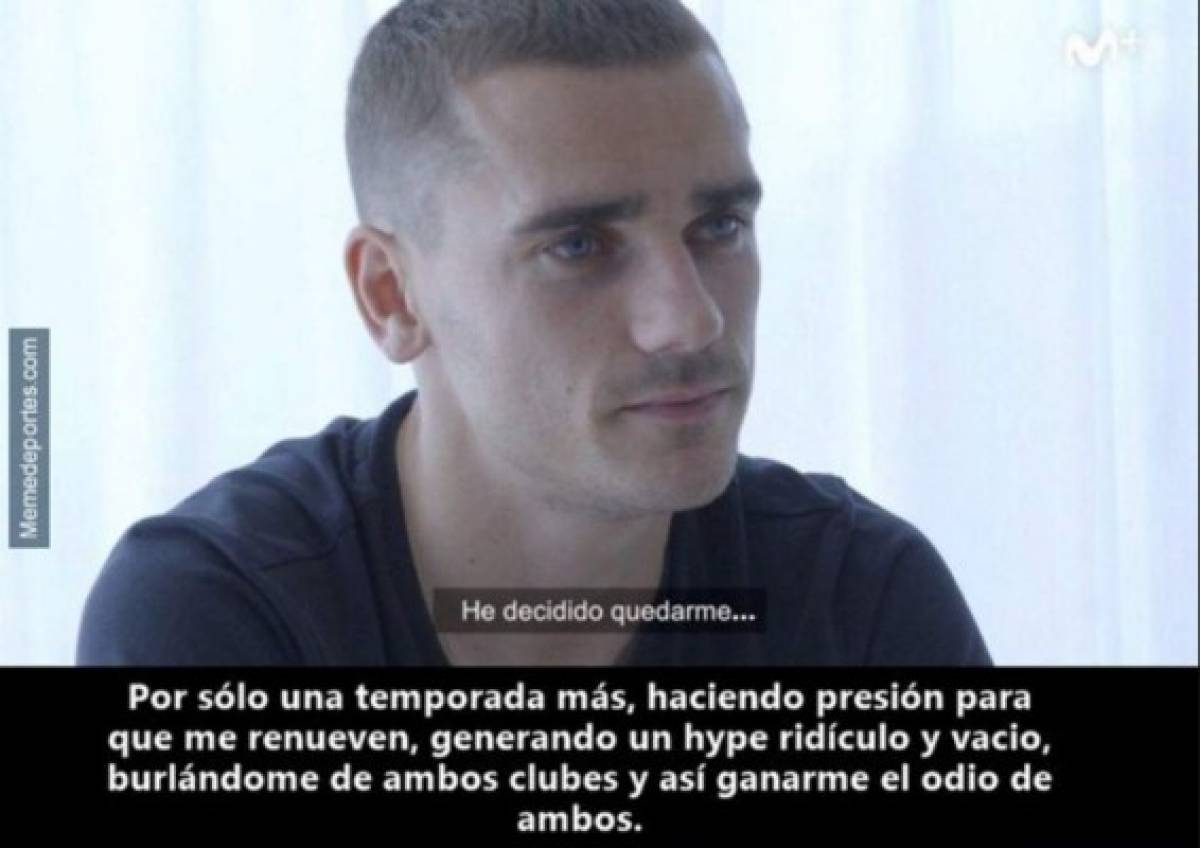 Para morir de risa: Griezmann víctima favorita de los memes tras su fichaje por Barcelona