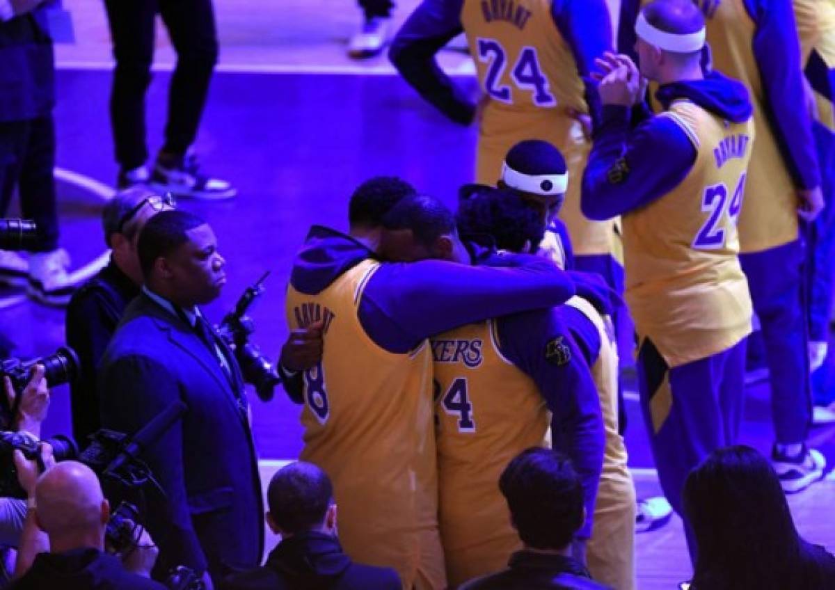 El adiós a Kobe Bryant: Llanto de LeBron y el detalle de Lakers con los asientos de su leyenda