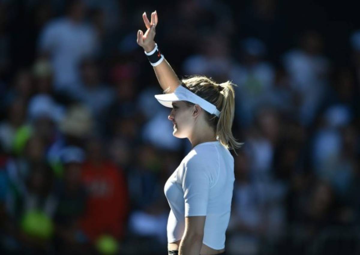 Eugenie Bouchard, la bella canadiense que engalana el Australian Open