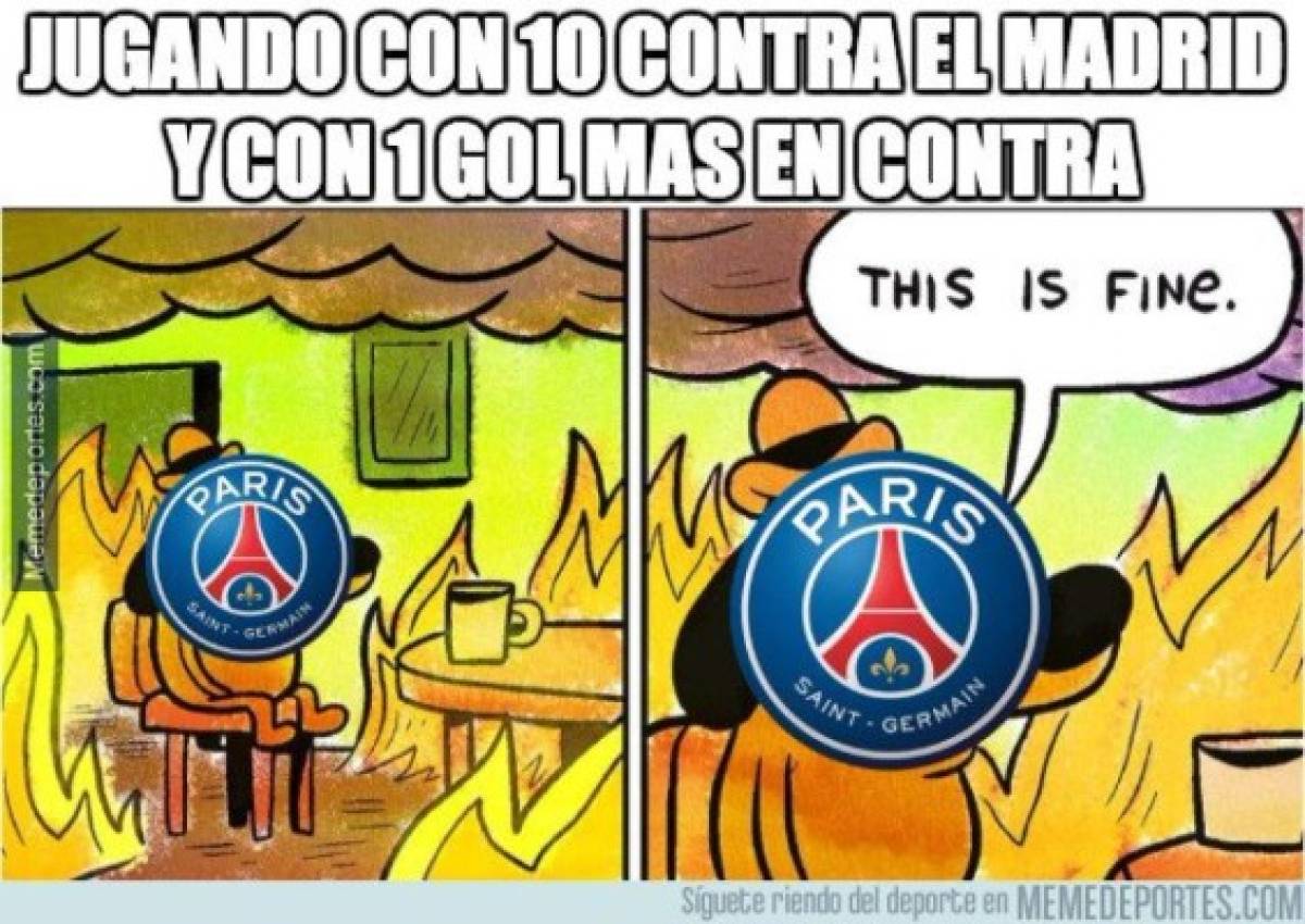 MEMES: Hacen pedazos al PSG por su eliminación ante el Madrid en Champions