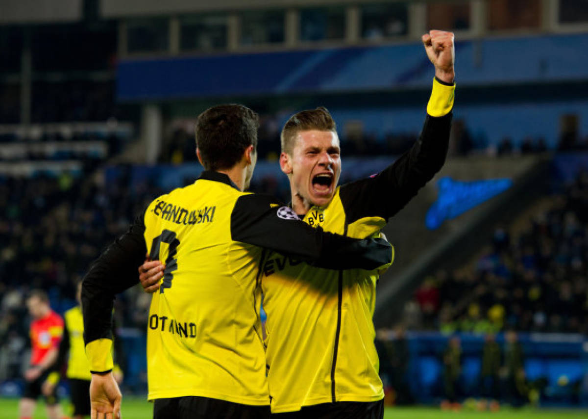 Borussia Dortmund derrotó 4-2 al Zenit en Rusia