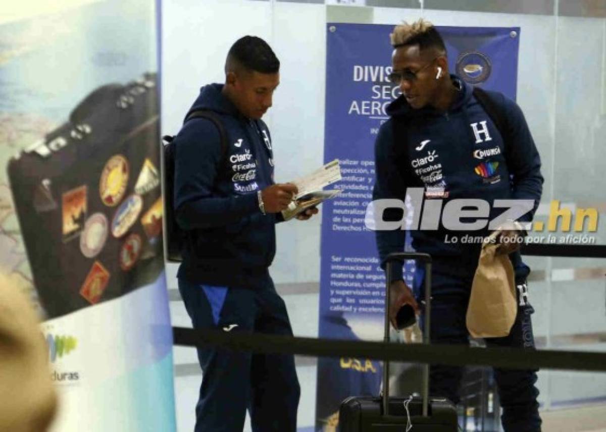 ¡Besos, abrazos y fotos! Así fue la salida de Honduras rumbo a Chile