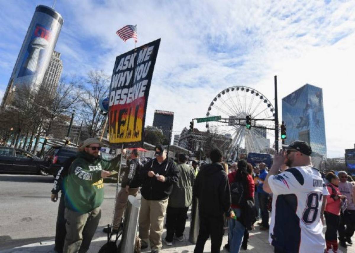 El ambientazo en Atlanta previo al choque entre Patriots y Rams en el Super Bowl LIII