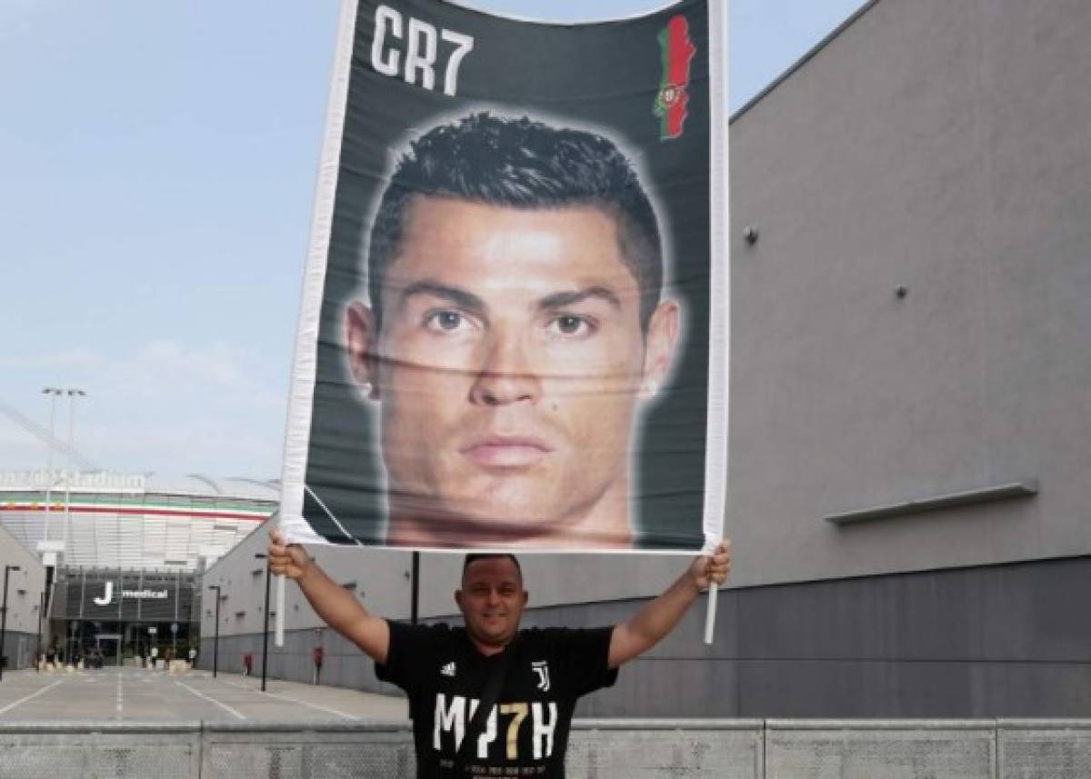 ¡Locura en Turín antes de la presentación de Cristiano Ronaldo!