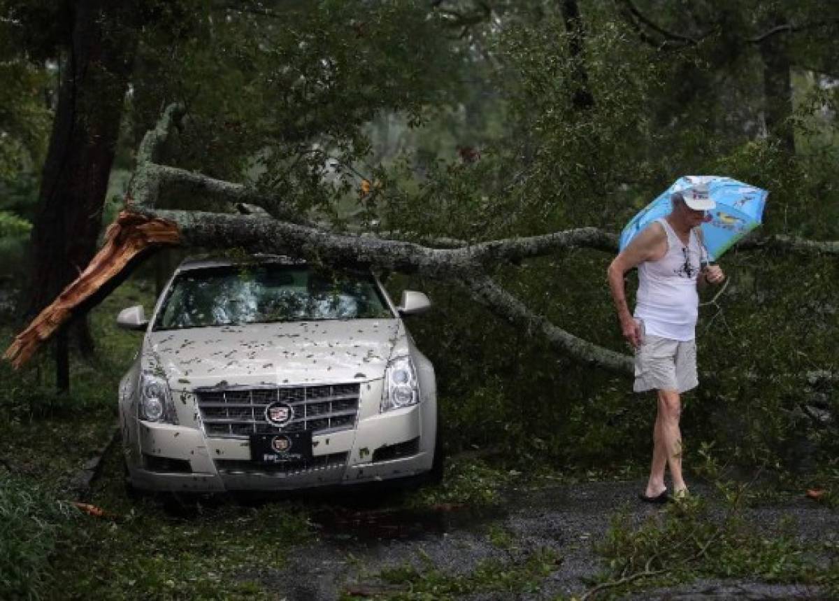 Los daños ocasionados por el huracán Florence en la costa este de Estados Unidos