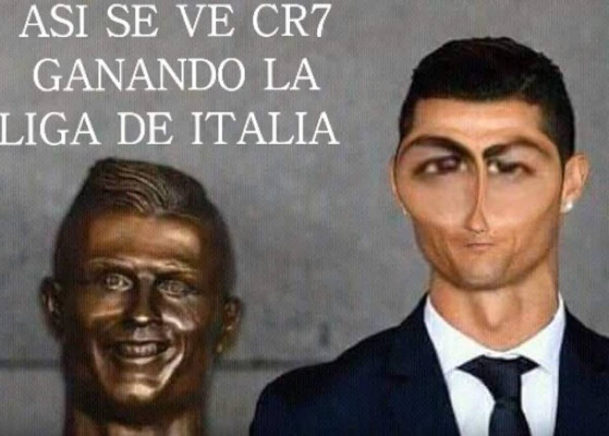 ¡Para morir de risa! Los memes liquidan a Cristiano Ronaldo tras ganar la Serie A con Juventus