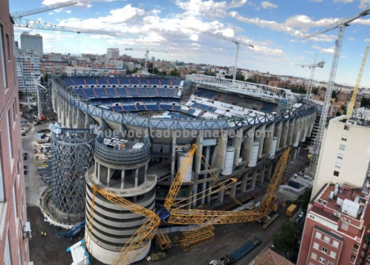 Descubren la megatubería subterránea: Así marcha la remodelación del Santiago Bernabéu