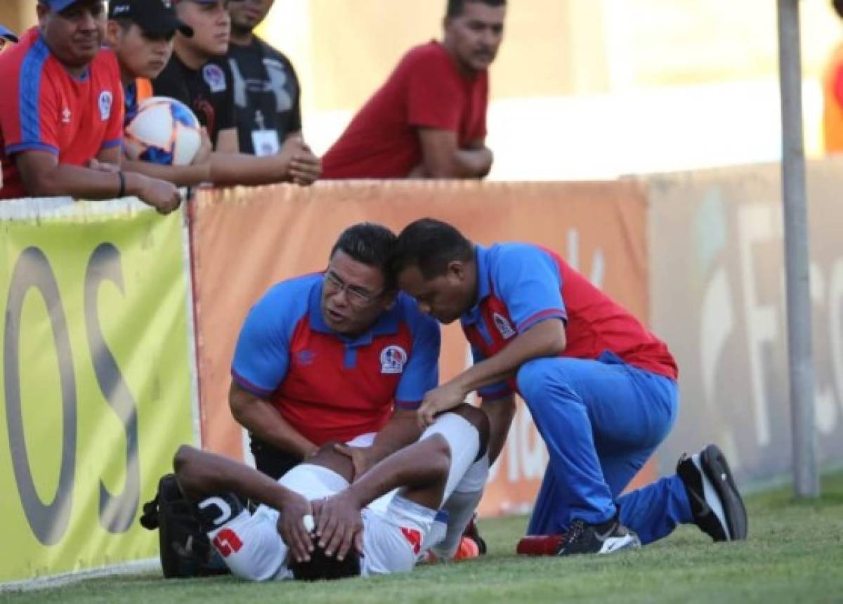 ¡Fracturas! Las graves lesiones que se han dado en el fútbol hondureño