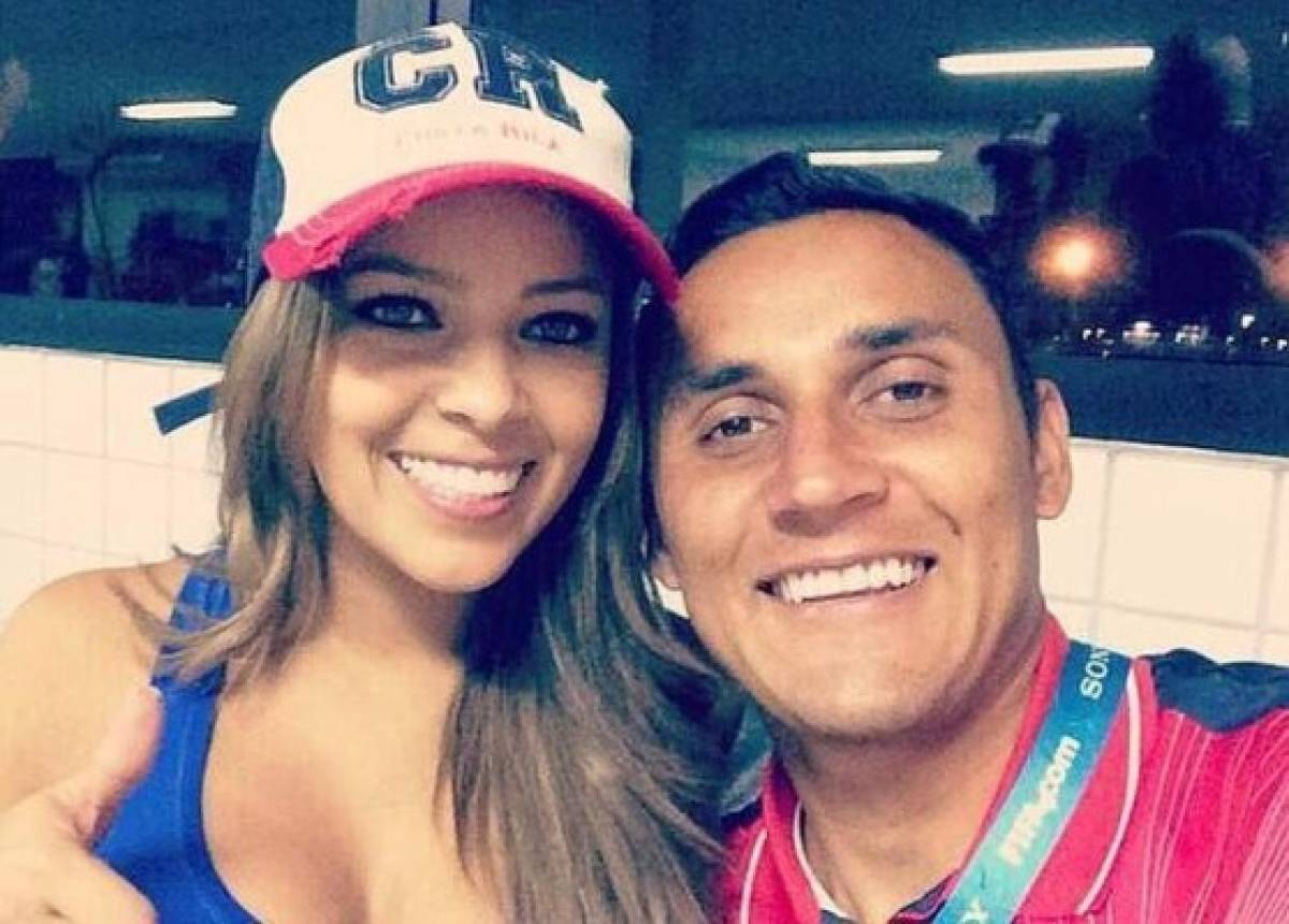 Sorpresa: Andrea Salas, la bella esposa de Keylor Navas, estaría embarazada
