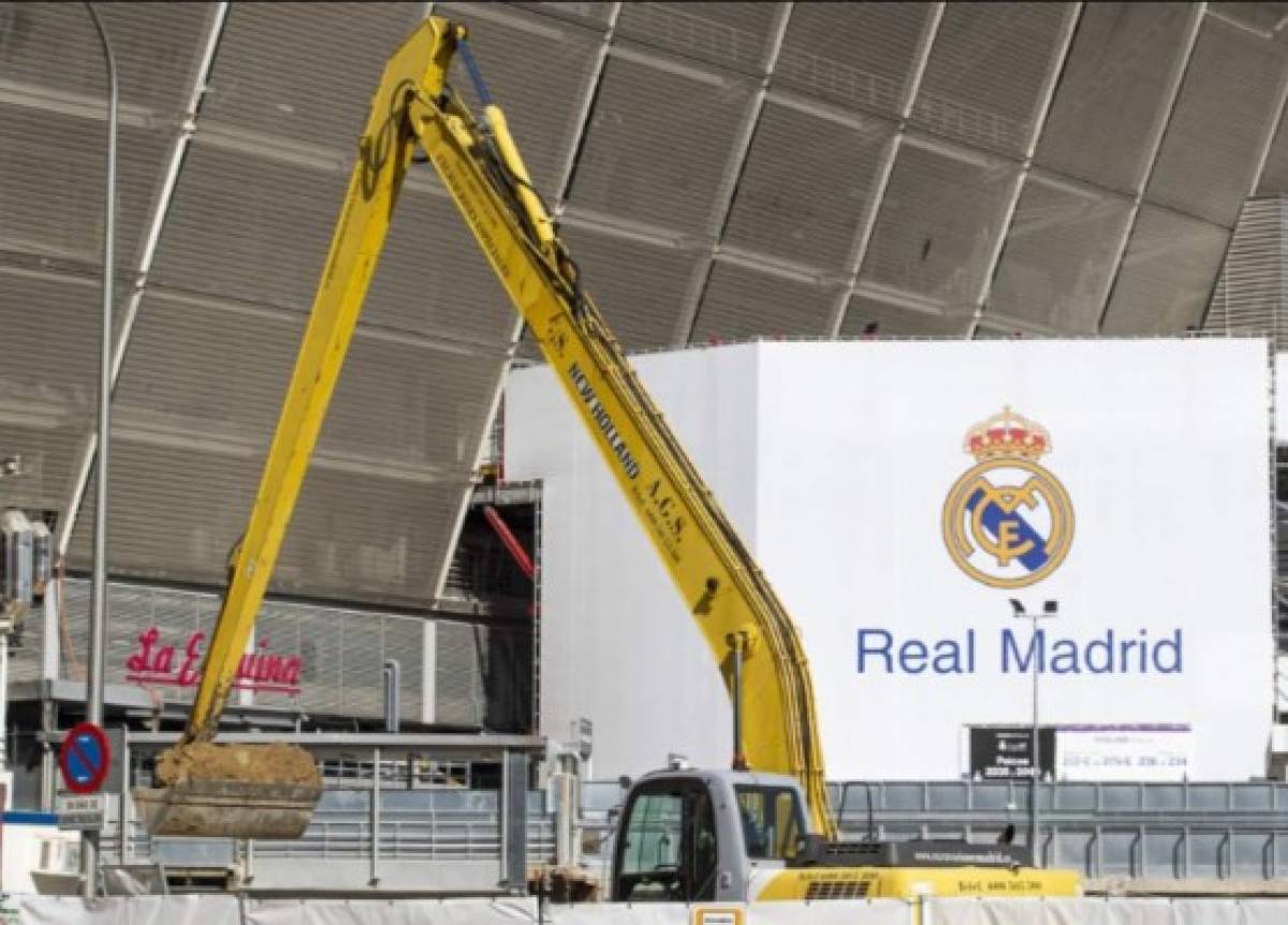 Pese a las obras de remodelación, Real Madrid cede el Bernabéu para combatir el coronavirus